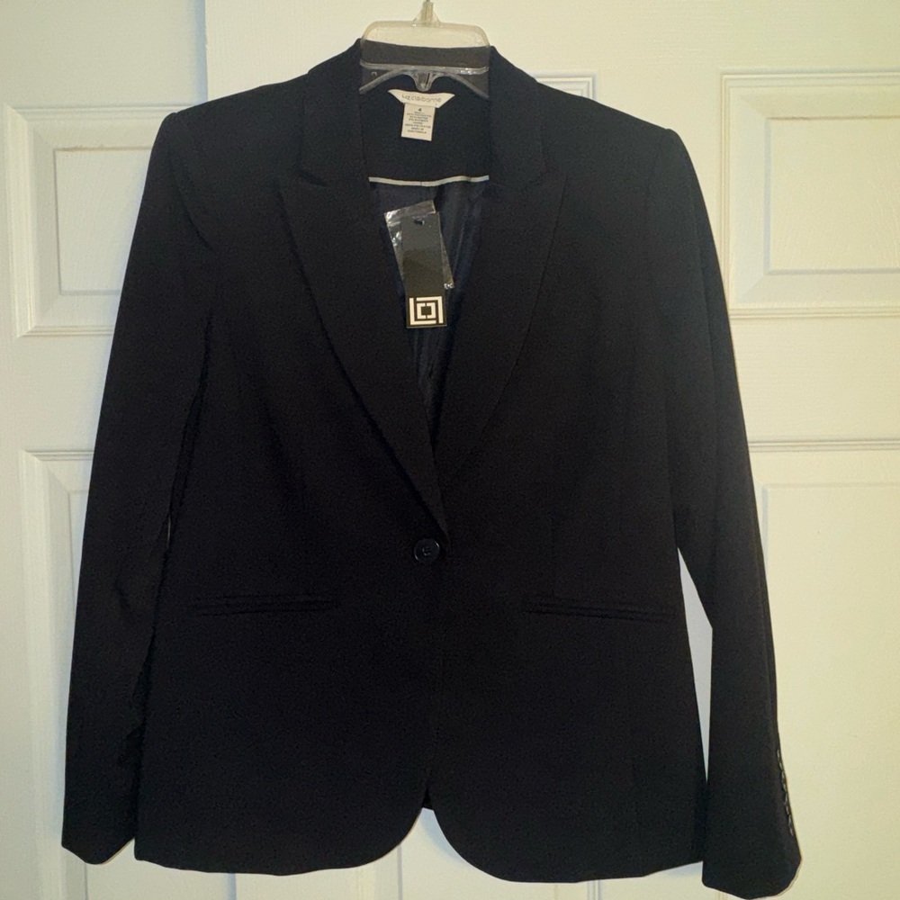 Liz Claiborne Classic Navy Blazer